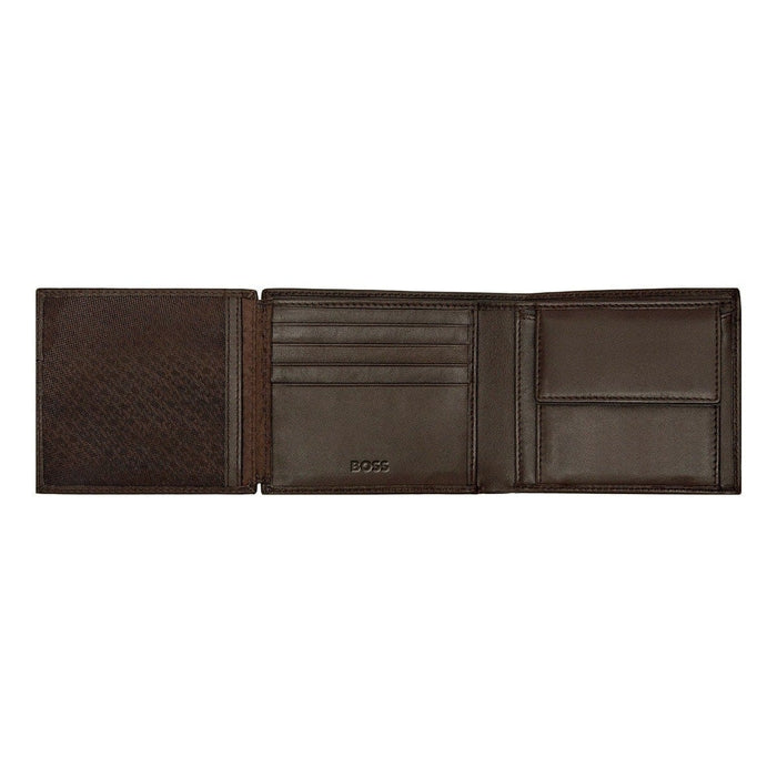HUGO BOSS, Portemonnaie, Classic Smooth, Brown