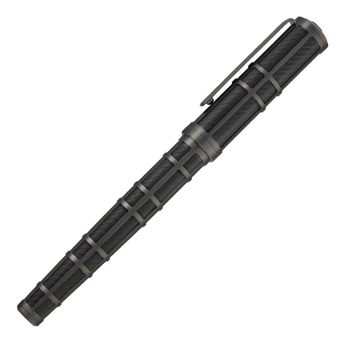 HUGO BOSS Tintenroller Frame Grid, Black & Gun - 5