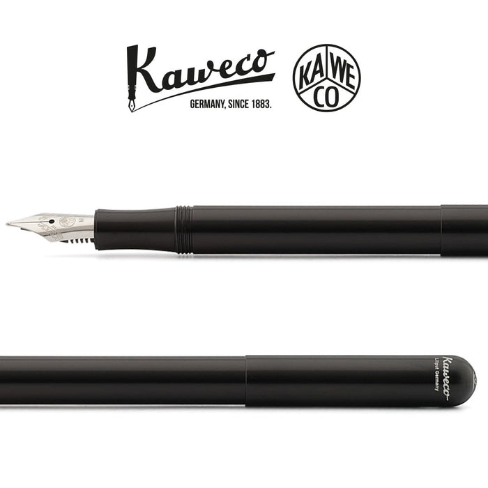 Kaweco, Füller, Liliput Al, Schwarz-4