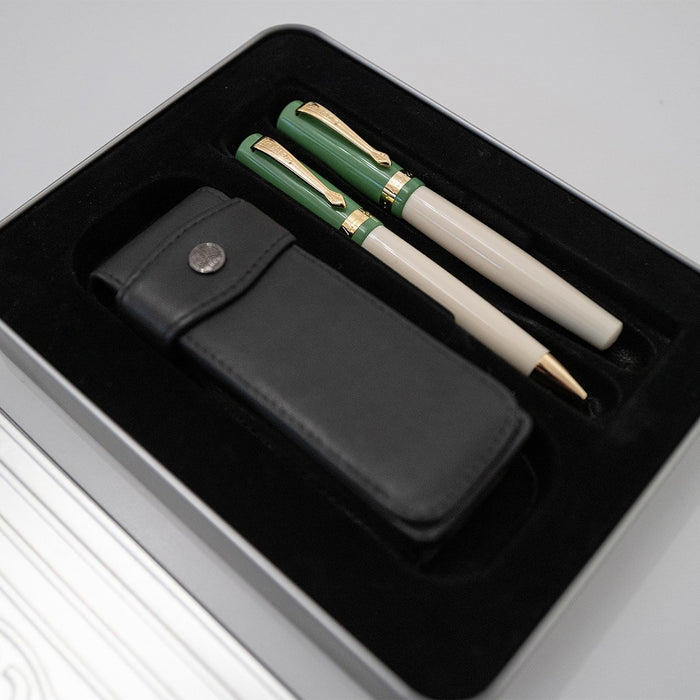 Kaweco, Stifteetui, für 2 Schreibgeräte mit Lasche für Dia, schwarz