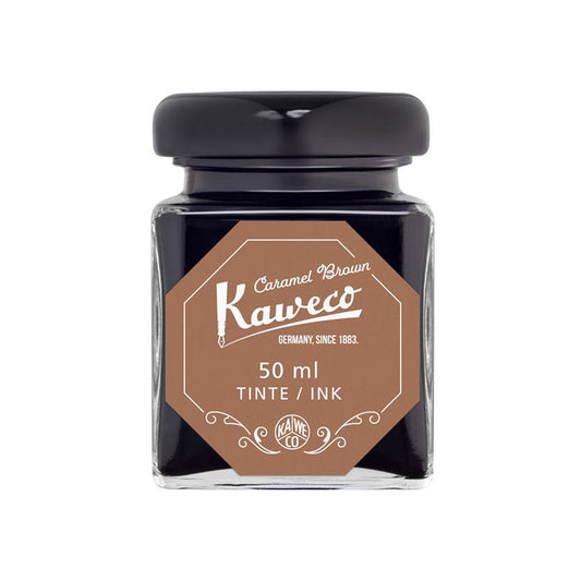 Kaweco, Tintenglas, 50 ml, Karamellbraun