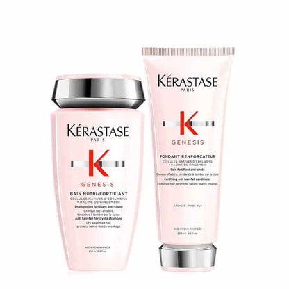 Kérastase Genesis Nutri Anti Hair Fall Fortifying Shampoo & Conditioner Duo with FREE Elixir Ultime Oil