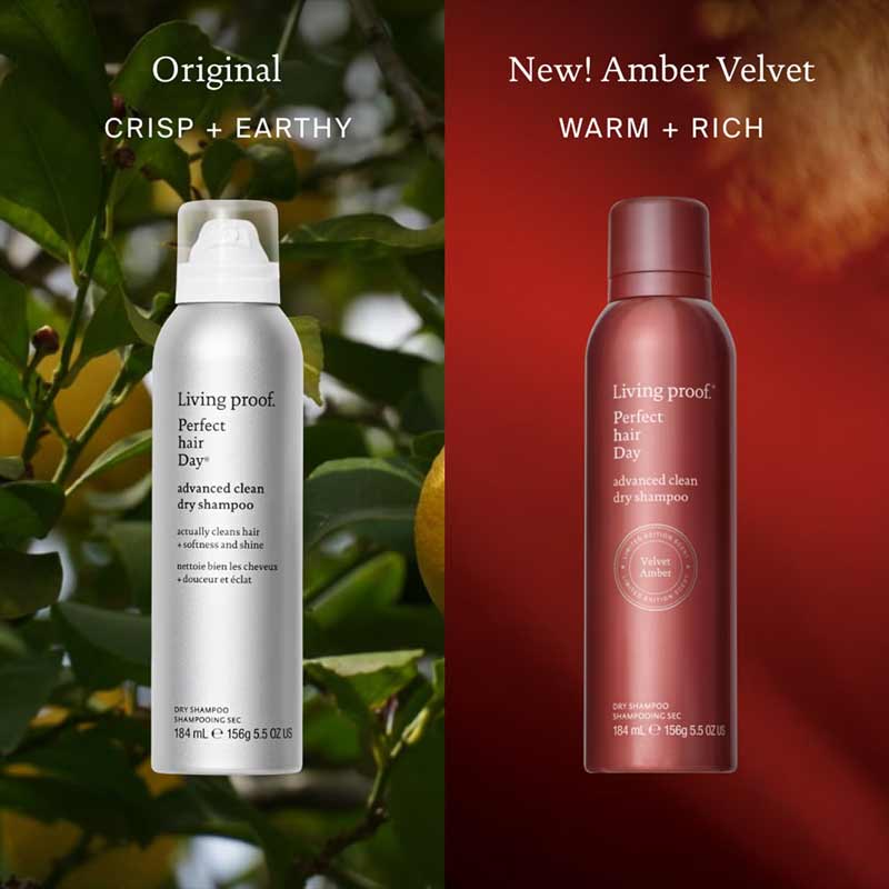 Living Proof Perfect Hair Day Limited Edition Velvet Amber Advanced Clean Dry Shampoo