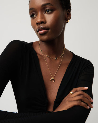 Lucy Williams Large Horn Pendant Necklace Necklaces Missoma
