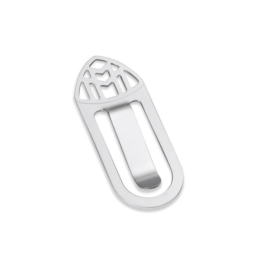 Maybach Geldklammer The Money Clip I hartglanz versilbert, Silver plated