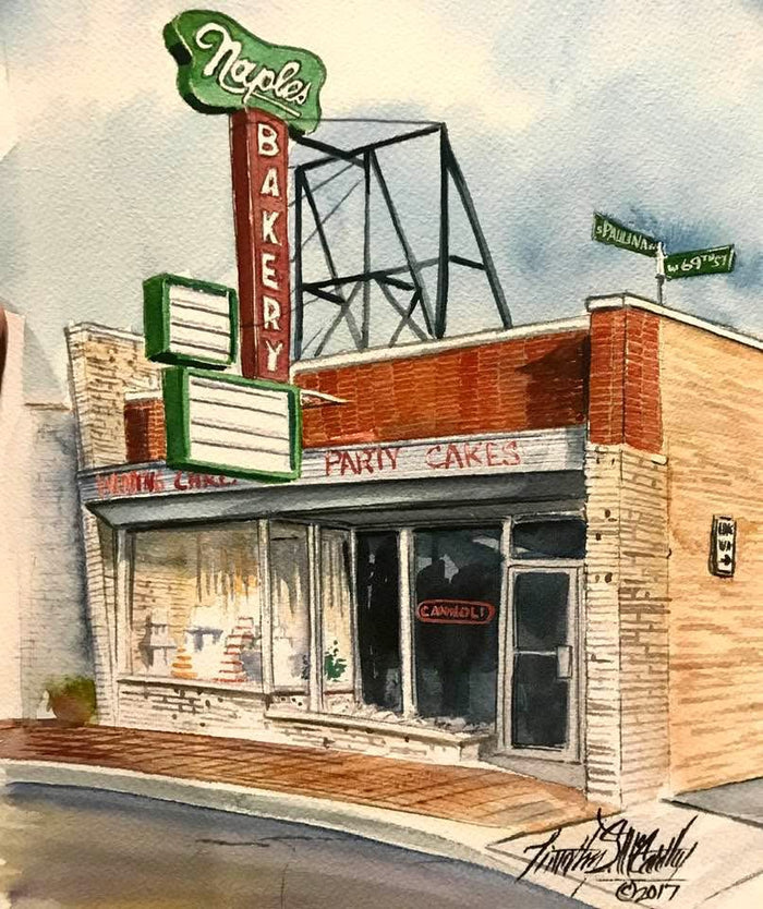 Naples Bakery, Evergreen Park, Illinois