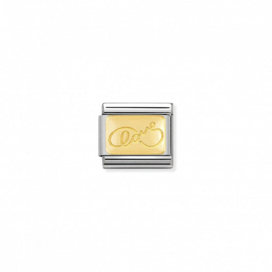 Nomination Classic Link Gold Infinite Love