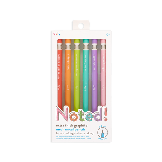 OOLY Noted mechanical pencils set of 6 in packaging