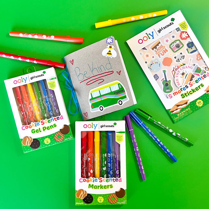 OOLY x Girl Scouts Cookie Scented Markers - Set of 6
