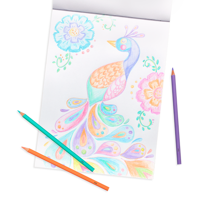 OOLY Pastel Hues colored pencils in use