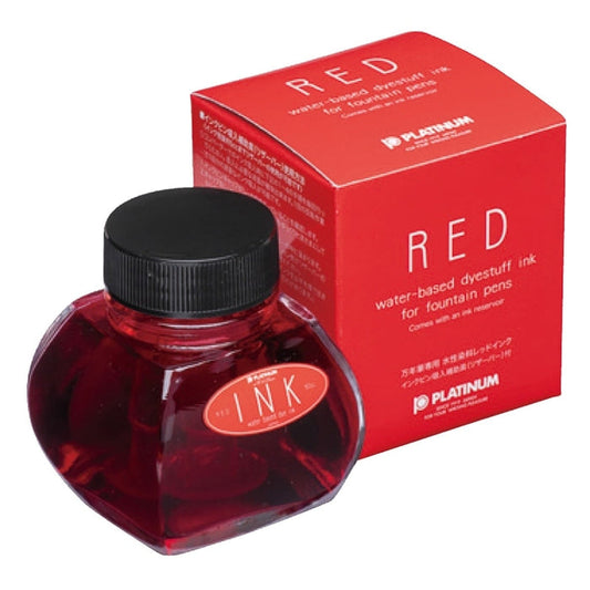 Platinum, Tintenglas, Dye Ink Red
