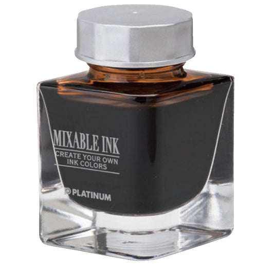 Platinum, Tintenglas, Mixable Ink Earth Brown