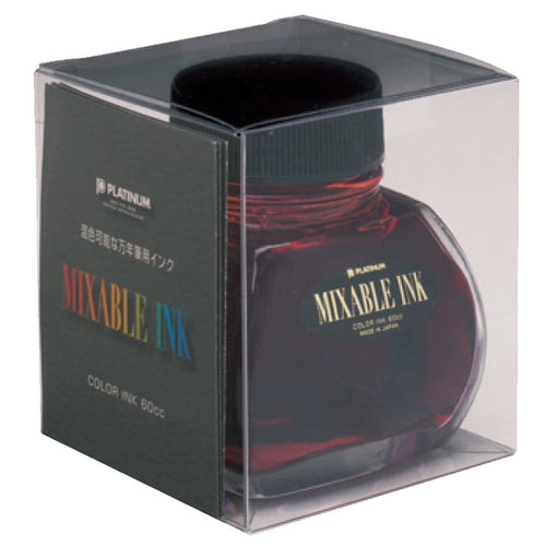 Platinum, Tintenglas, Mixable Ink Flame Red