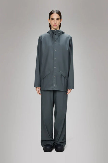 Rains Short Jacket - Lagoon