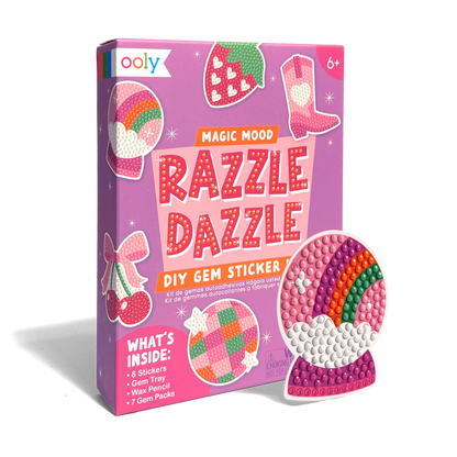 Razzle Dazzle Mini DIY Gem Sticker Kit - Magic Mood - 8 Stickers