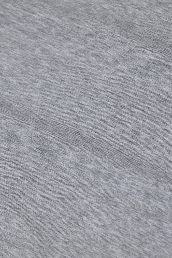 Relaxed T-Shirt Made of Organic Cotton in Light Grey Melange