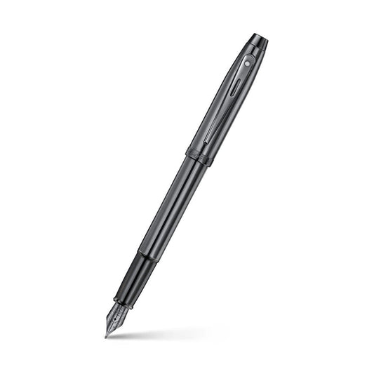 Sheaffer Füller 100 farbig, Stahfeder, dunkelgrau