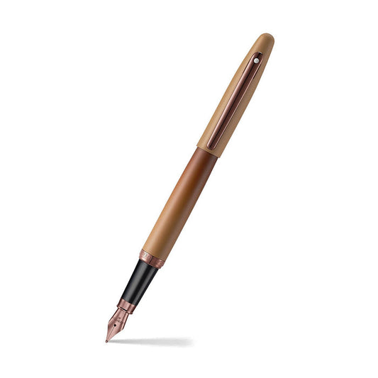 Sheaffer Füller VFM farbig, Stahfeder, braun