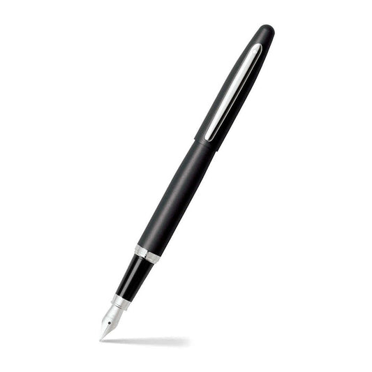 Sheaffer Füller VFM silber, Stahfeder, dunkelblau