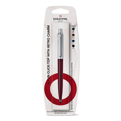 Sheaffer Kugelschreiber Sentinel Chrome, Burgundy