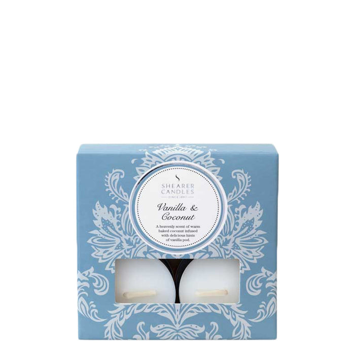 Shearer Candles Vanilla & Coconut Tea Lights
