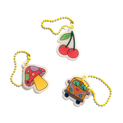 Shrink-Its! Mini DIY Shrink Art Kit - Good Vibes - 5 Charms
