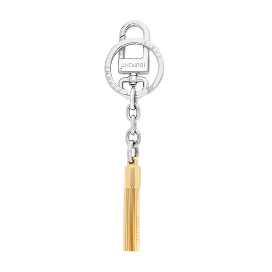ST Dupont Accessories Schlüsselanhänger Iconic, Palladium, Golden