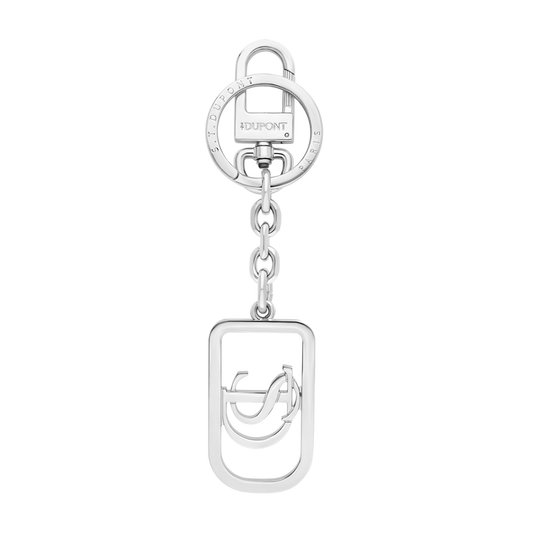 ST Dupont Accessories Schlüsselanhänger Iconic, Palladium, Silver