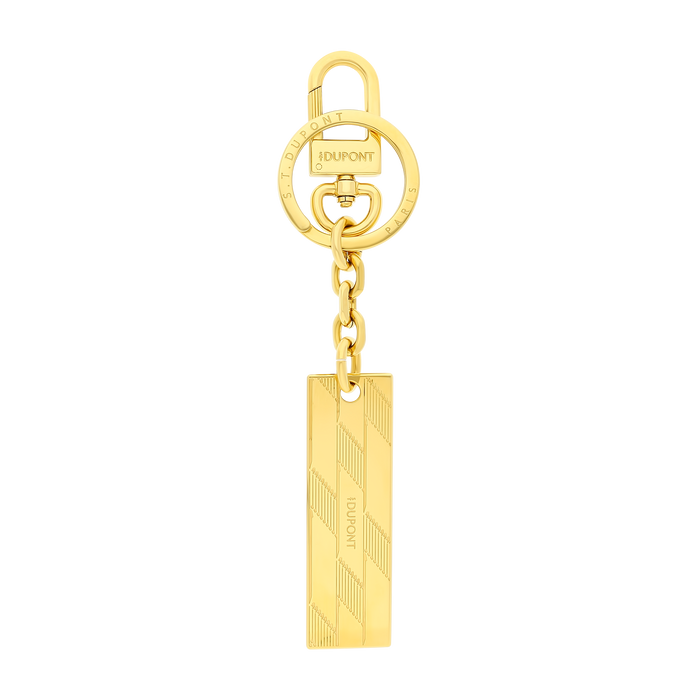 ST Dupont Accessories Schlüsselanhänger Monogram, Ltd. Edt., Golden