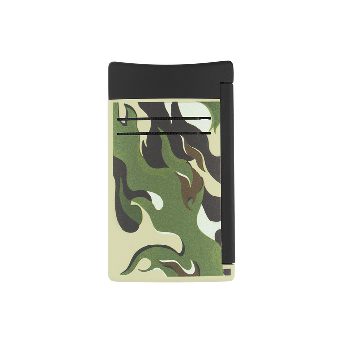 ST Dupont Feuerzeug Maxijet Camo, Ltd. Edt., Khaki