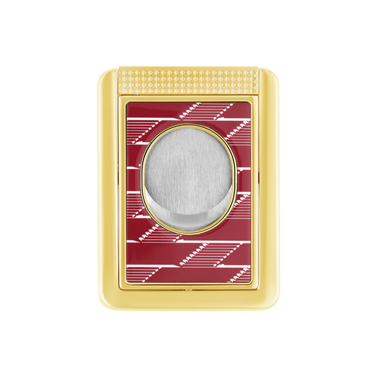 ST Dupont Feuerzeug Zigarrenschneider Monogram, Ltd. Edt., Burgundy