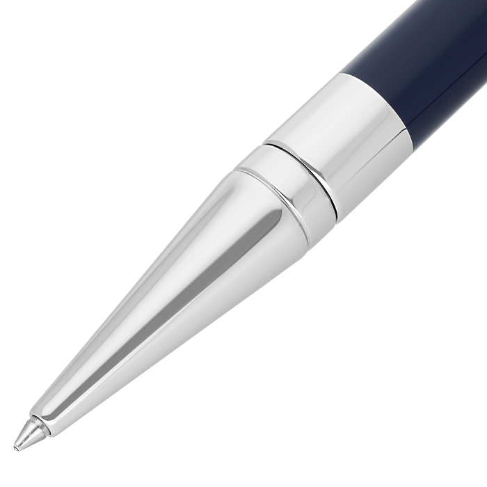 ST Dupont Kugelschreiber Initial D Initial, Palladium, Ltd. Edt., Dark-blue