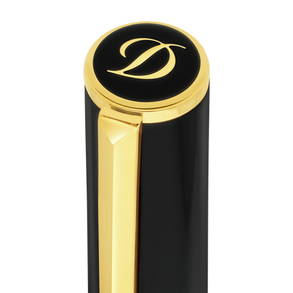 ST Dupont Tintenroller Initial D Initial, Ltd. Edt., Golden