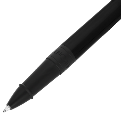 ST Dupont Tintenroller Initial D Initial, Palladium, Ltd. Edt., Schwarz