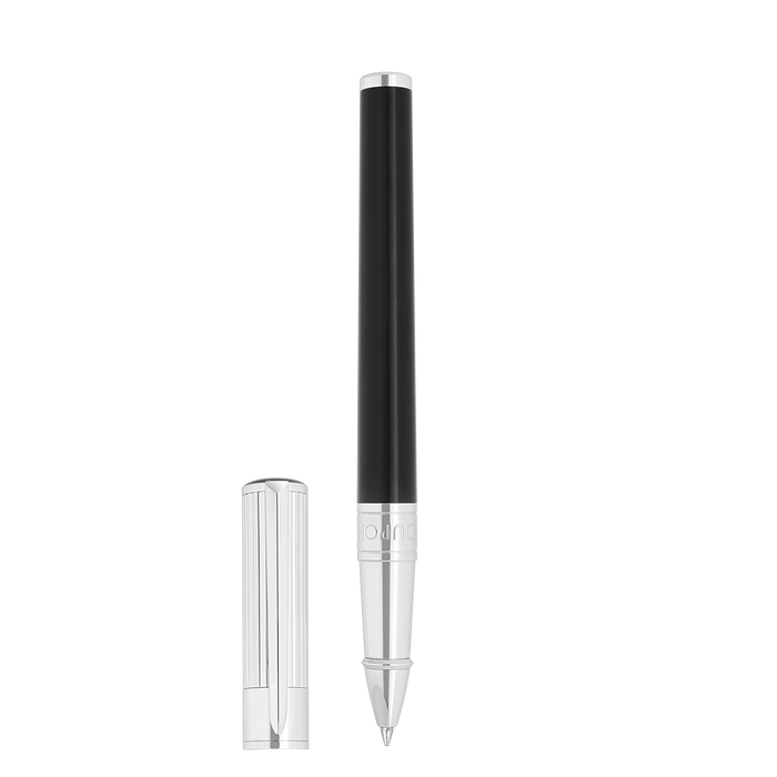 ST Dupont Tintenroller Initial D Initial, Palladium, Ltd. Edt., Silver