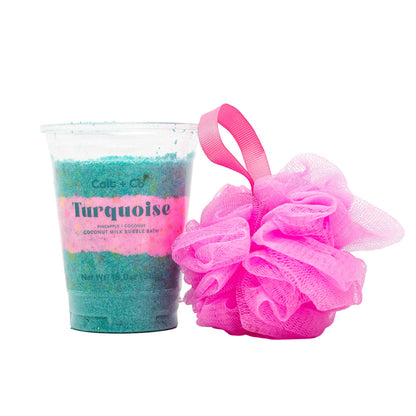 Turquoise Bubble Bath Milkshake