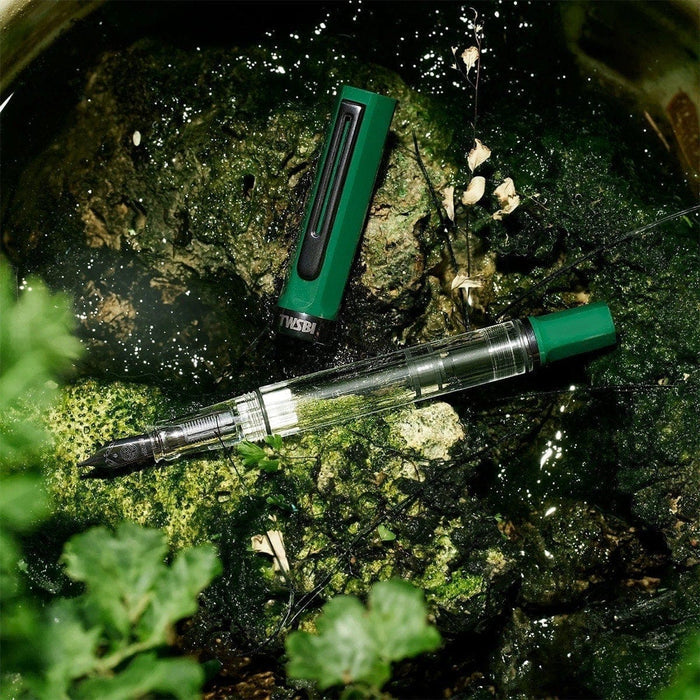 TWSBI Füller ECO schwarz, Irish Green with Onyx