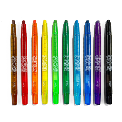 OOLY Yummy Yummy Scented Twist Up Crayons Set of 10 row