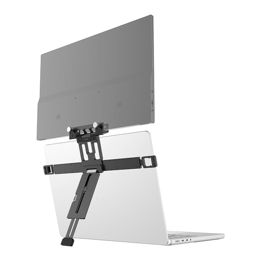 UStand Air S1 - Floating Stacked Portable Monitor Stand for Flexible Dual-Screen Setup