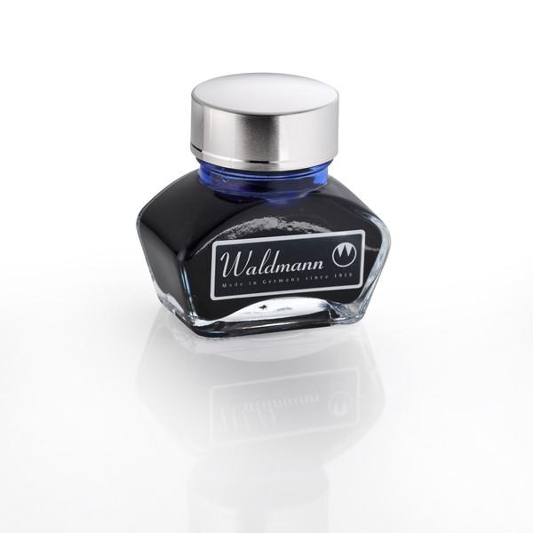 Waldmann, Tintenglas, 30 ml, blau und schwarz-1