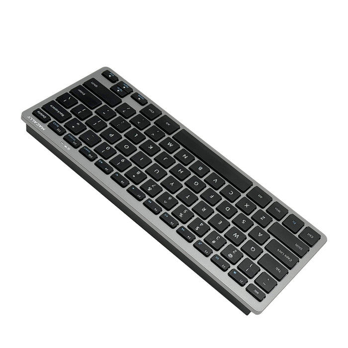 Macally Macally Wireless Keyboard - top-down view showing design details