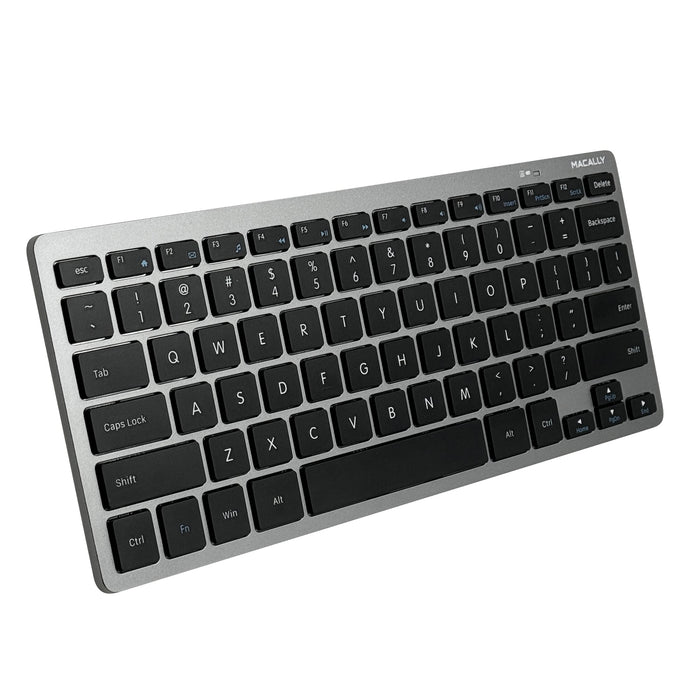 Macally Macally Wireless Keyboard - side profile view showing slim design