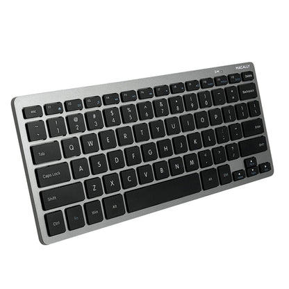 Macally Macally Wireless Keyboard - side profile view showing slim design