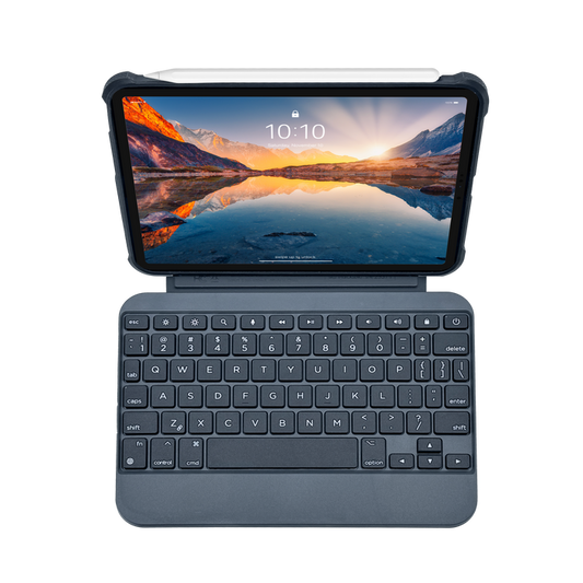Macally Wireless iPad Mini Keyboard Case for iPad Mini A17 Pro & Mini 6 - on white background