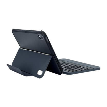 Macally Wireless iPad Mini Keyboard Case for iPad Mini A17 Pro & Mini 6 - side profile view showing slim design