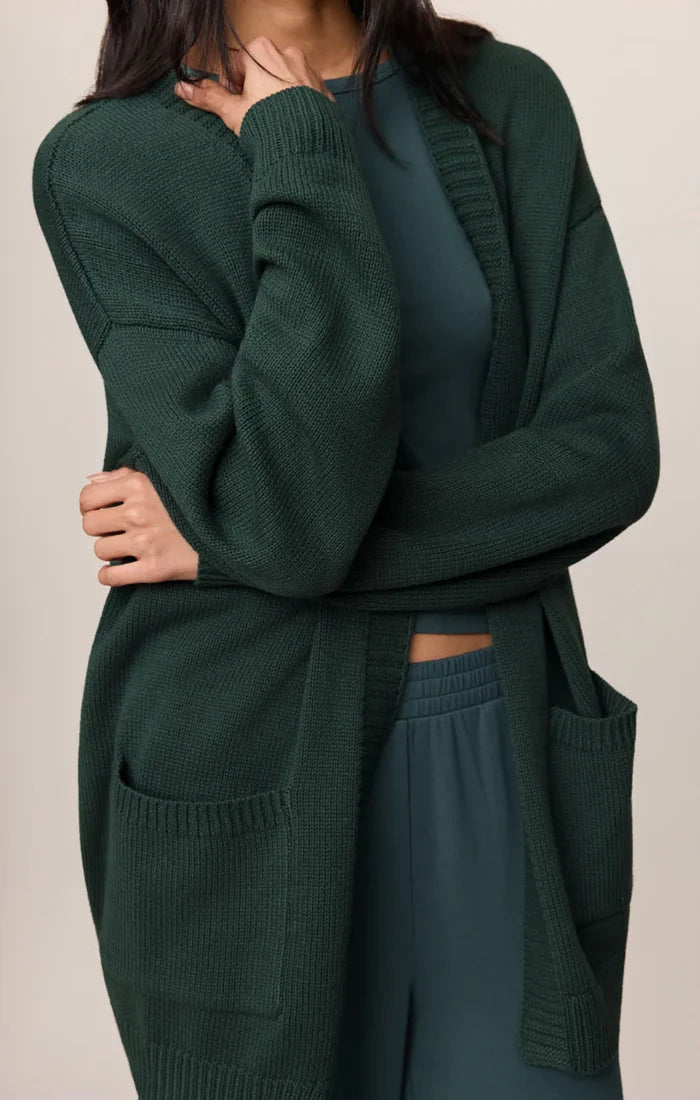 Z Supply Sanborn Open Cardigan, Emerald Cove