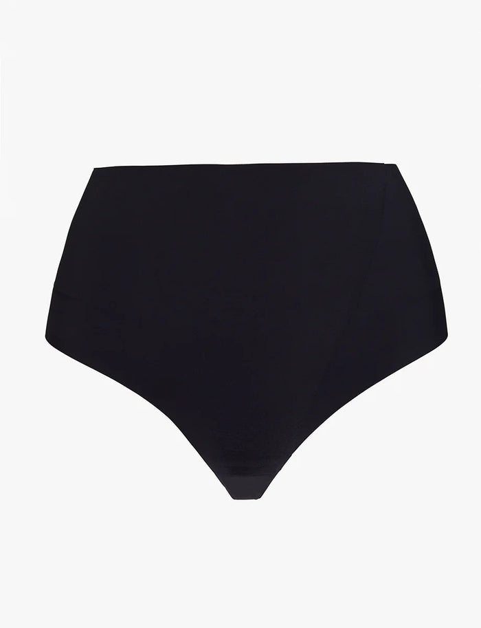 Zone Smoothing Thong Black