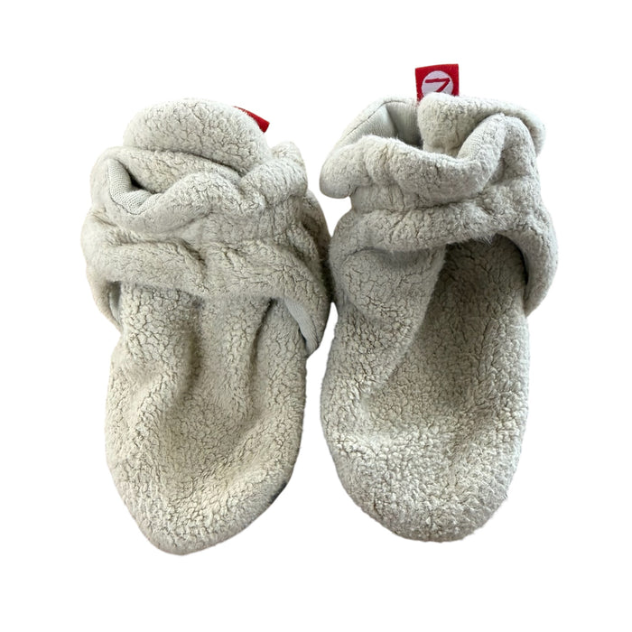 Zutano | Cream Fleece Booties | 12m