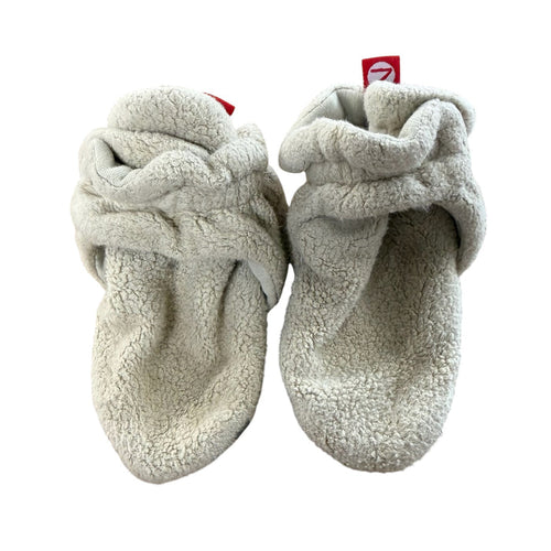 Zutano | Cream Fleece Booties | 12m